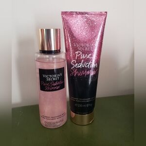 Victoria's Secret Pure Seduction Shimmering Mist And Lotion Set
